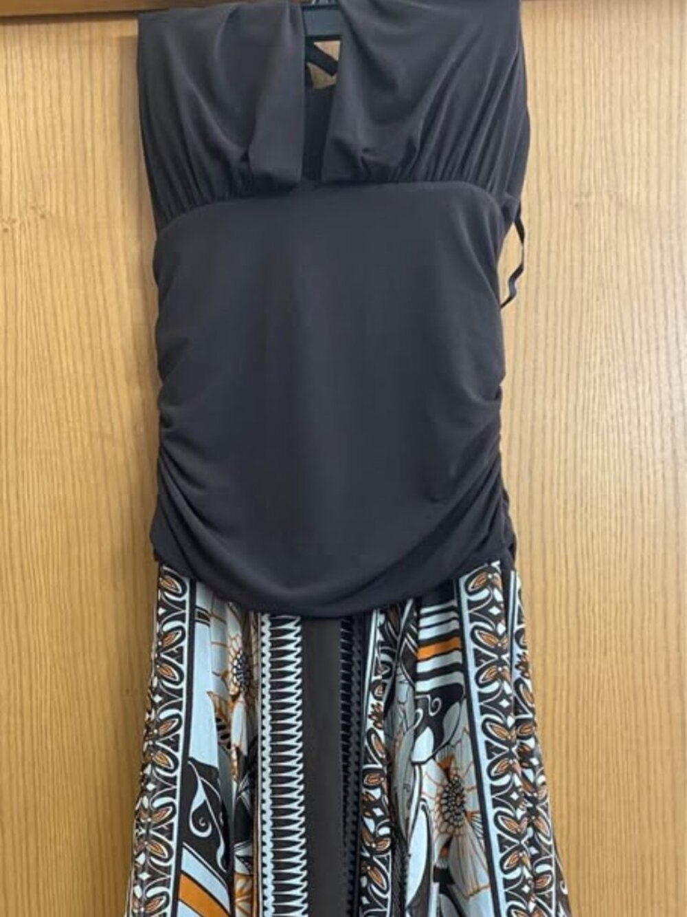 Dressbarn Collection Halter Handkerchief Dress – Size 12